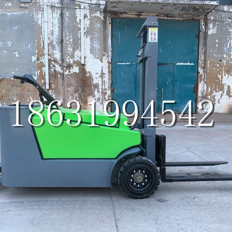 玛纳斯县小型电动叉车1吨2吨步行站驾式电瓶堆高充电装卸车液压升降车铲车